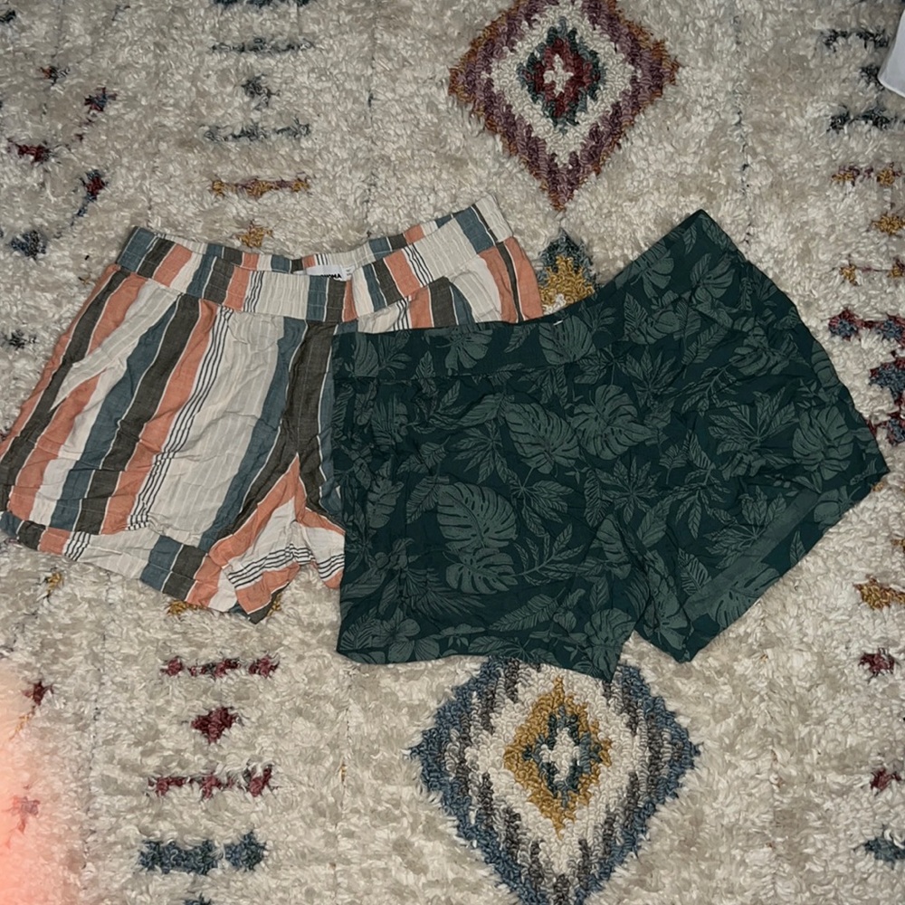 Sonoma soft comfy casual shorts (linen/cotton feel) lot of 2 pairs - Picture 2 of 5